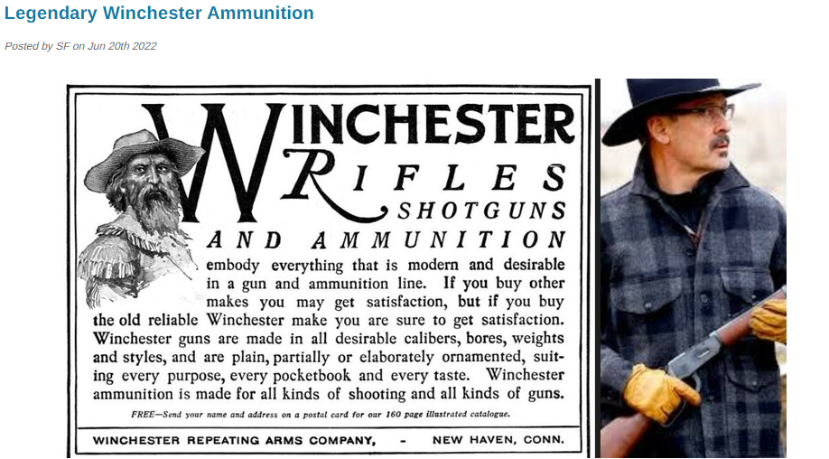 Legendary Winchester Ammunition